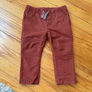 Cat& Jack 18M Skinny Joggers-Burnt Orange